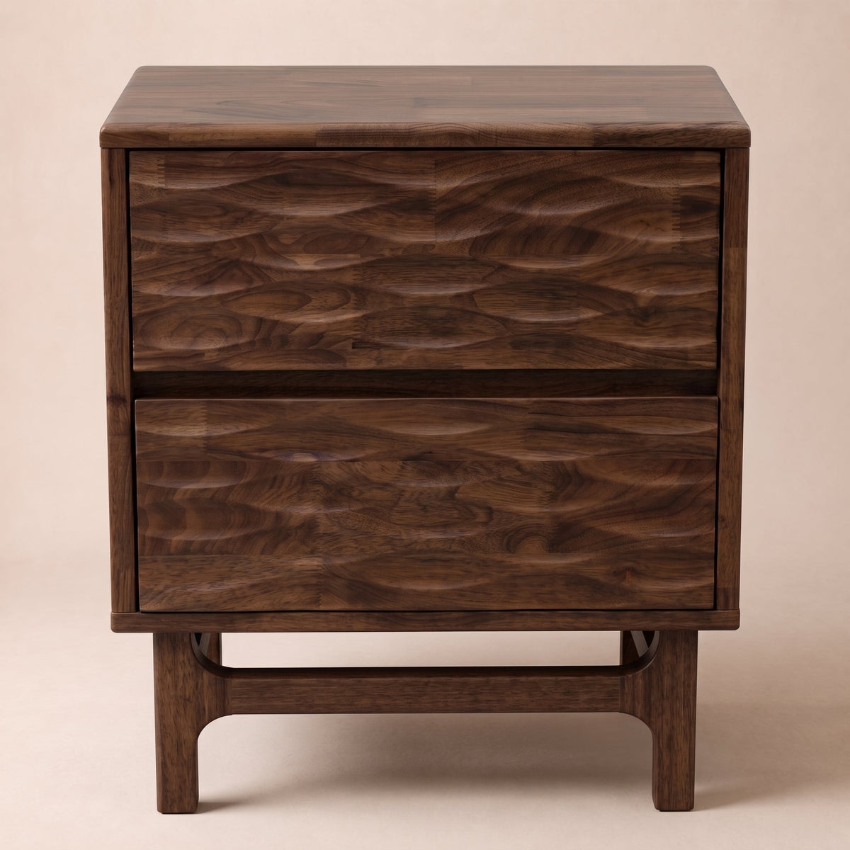 Elara Solid Wood Nightstand-1