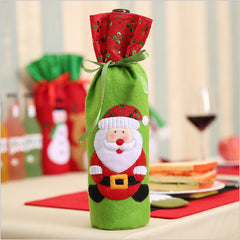 Christmas Decorations Christmas Wine Bottle Socks-54