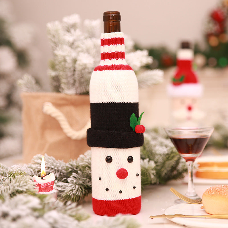 Christmas Decorations Christmas Wine Bottle Socks-20