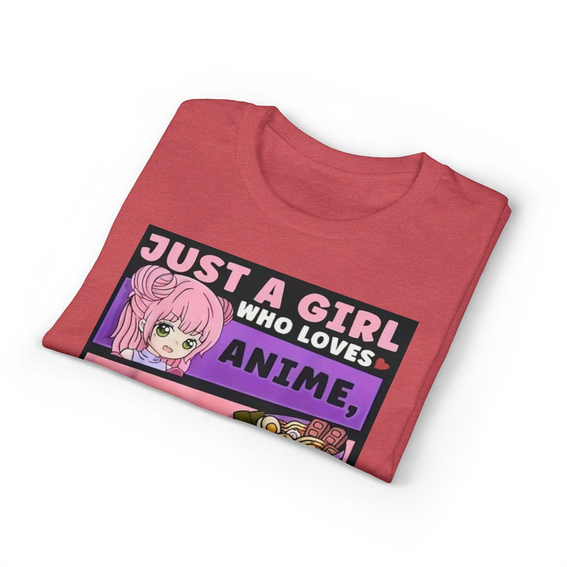 "Just a Girl Who Loves Anime Ramen and Sketching" T-Shirt-55