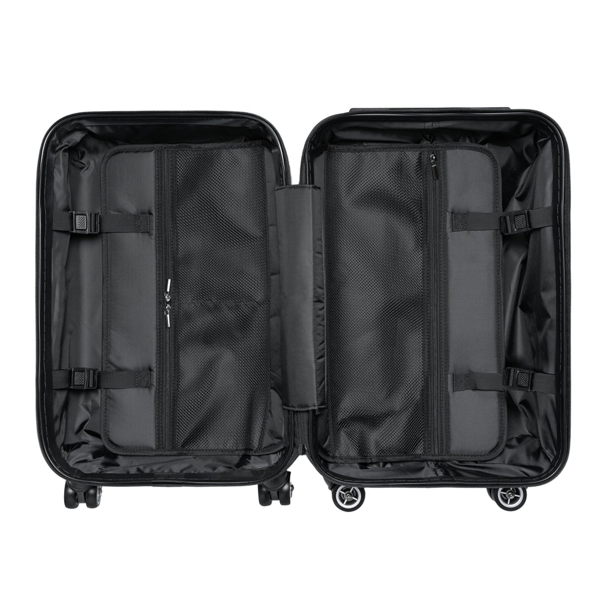 Suitcase — Retro Geometric Carry-On Luggage (Bold Mid-Century Pattern)-6