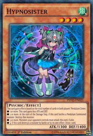 Hypnosister (PEVO-EN025) - Pendulum Evolution 1st Edition-1