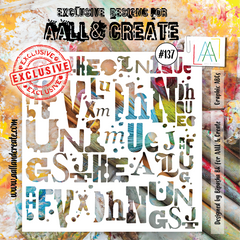 AALL and Create Stencil - 137 - Graphic ABCs-1