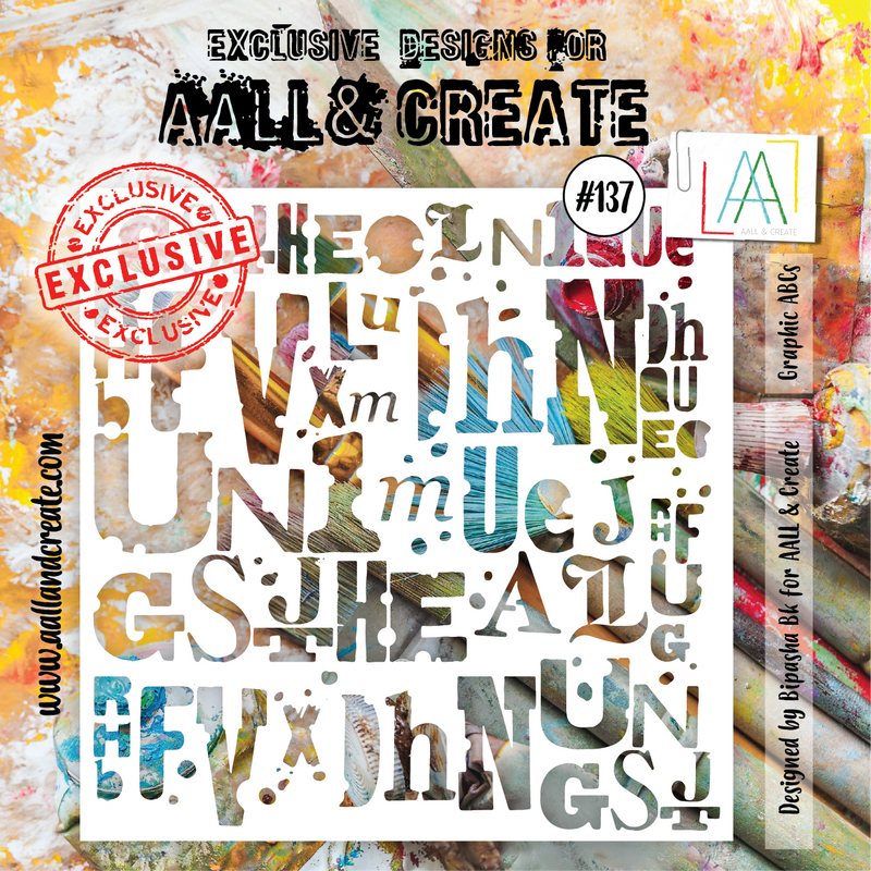 AALL and Create Stencil - 137 - Graphic ABCs-1