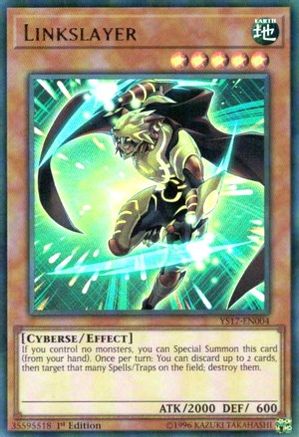 Linkslayer (YS17-EN004) - Starter Deck: Link Strike 1st Edition-1