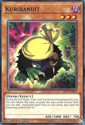 Kuribandit (YS17-EN014) - Starter Deck: Link Strike 1st Edition-1