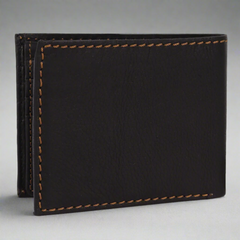 MET Men's Bifold Flip Up RFID Leather Wallet-3
