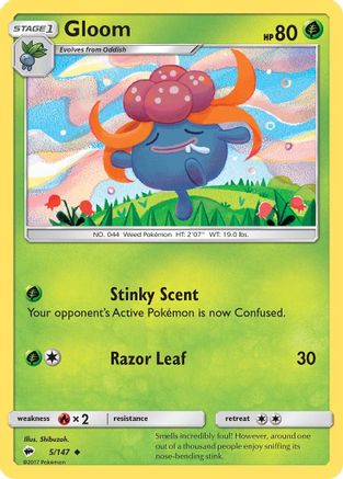 Gloom 5/147 - SM  Burning Shadows-1