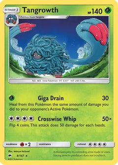 Tangrowth/147 - SM  Burning Shadows Reverse Holofoil-1