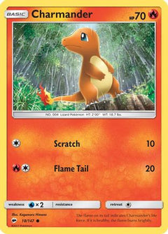 Charmander 18/147 - SM  Burning Shadows-1