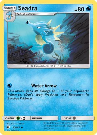 Seadra 30/147 - SM  Burning Shadows-1