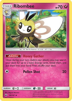 Ribombee 96/147 - SM  Burning Shadows Reverse Holofoil-1