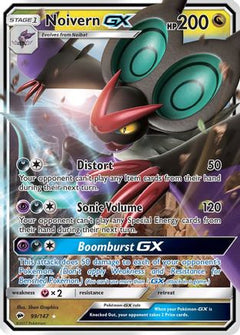 Noivern GX 99/147 - SM  Burning Shadows Holofoil-1