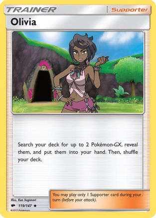 Olivia 119/147 - SM  Burning Shadows-1