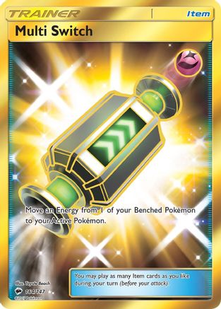 Multi Switch (Secret)/147 - SM  Burning Shadows Holofoil-1