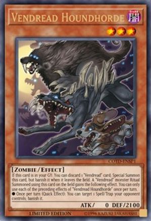 Vendread Houndhorde (COTD-ENSP1) (COTD-ENSP1) - Code of the Duelist Limited-1