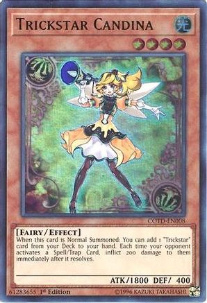 Trickstar Candina (COTD-EN008) - Code of the Duelist 1st Edition-1