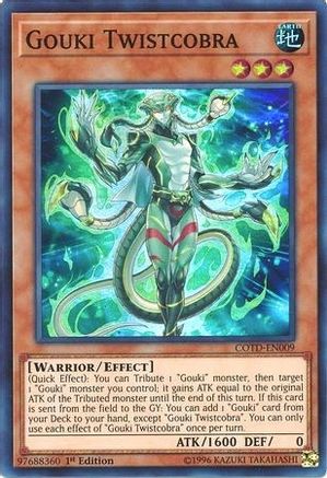 Gouki Twistcobra (COTD-EN009) - Code of the Duelist 1st Edition-1