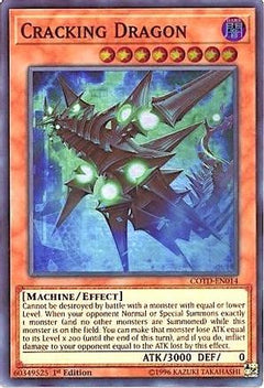 Cracking Dragon (COTD-EN014) - Code of the Duelist 1st Edition-1