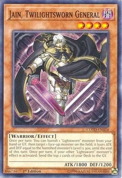 Jain, Twilightsworn General (COTD-EN024) - Code of the Duelist 1st Edition-1