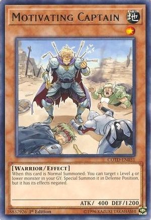 Motivating Captain (COTD-EN031) - Code of the Duelist Unlimited-1