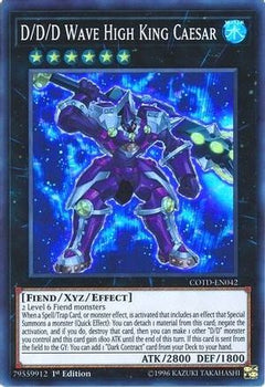 D/D/D Wave High King Caesar (COTD-EN042) - Code of the Duelist Unlimited-1