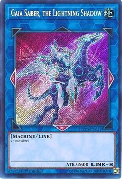 Gaia Saber, the Lightning Shadow (COTD-EN051) - Code of the Duelist Unlimited-1