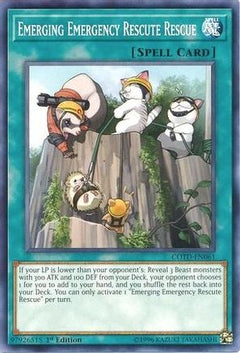 Emerging Emergency Rescute Rescue (COTD-EN061) - Code of the Duelist 1st Edition-1