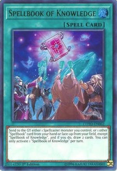 Spellbook of Knowledge (COTD-EN062) - Code of the Duelist 1st Edition-1