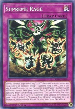 Supreme Rage (COTD-EN070) - Code of the Duelist 1st Edition-1