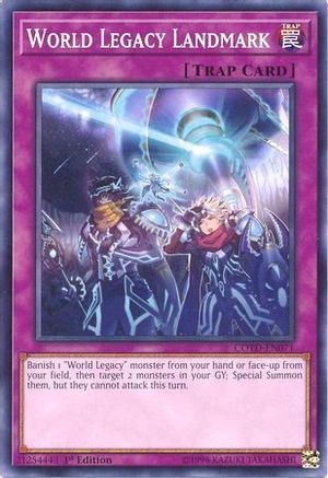 World Legacy Landmark (COTD-EN071) - Code of the Duelist 1st Edition-1
