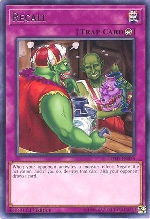 Recall (COTD-EN078) - Code of the Duelist 1st Edition-1