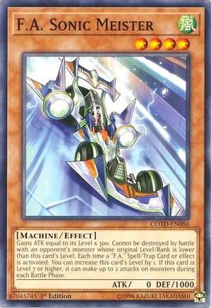 F.A. Sonic Meister (COTD-EN086) - Code of the Duelist Unlimited-1