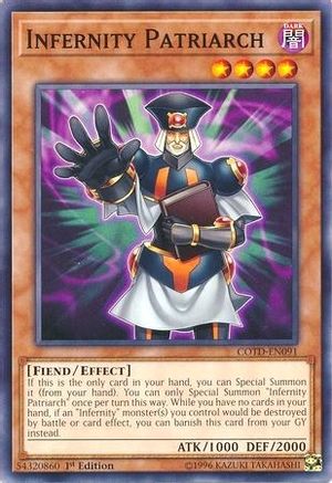 Infernity Patriarch (COTD-EN091) - Code of the Duelist 1st Edition-1