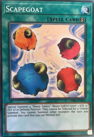 Scapegoat (OP05-EN024) - OTS Tournament Pack 5 Unlimited-1