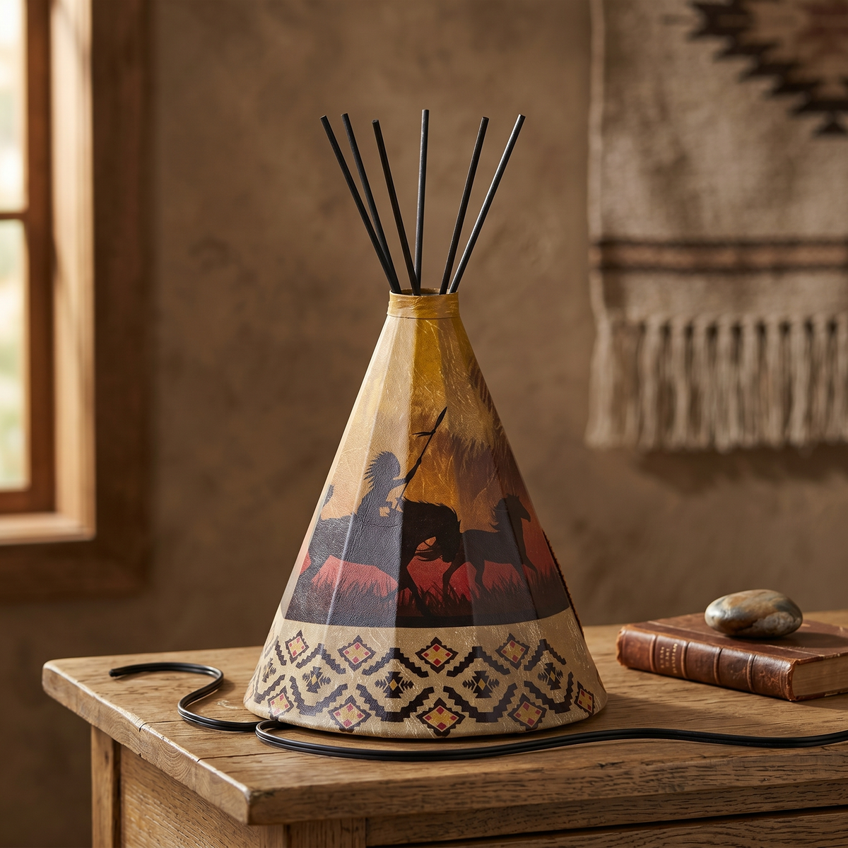 Horses Teepee Lamp-2
