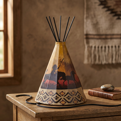 Horses Teepee Lamp-2