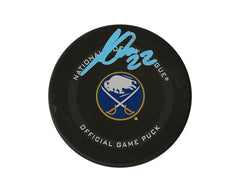 Jack Quinn Autographed Buffalo Sabres Official Game Puck-1