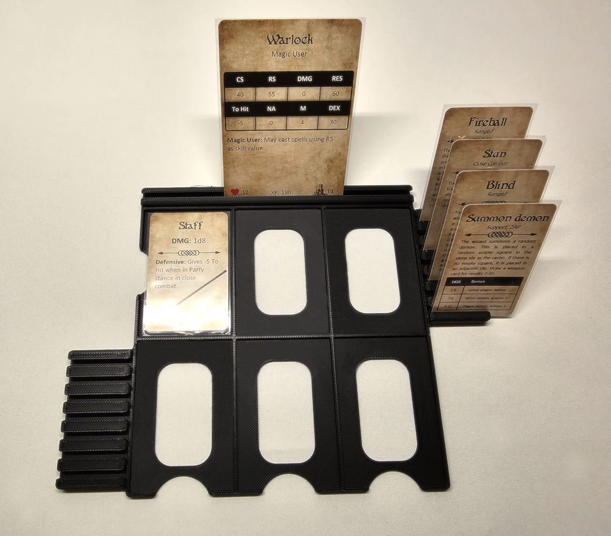 League of Dungeoneers - Enemy equipment stands (Set of 3)-3