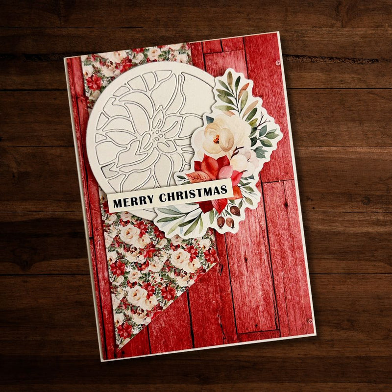 Collection de papiers 30x30 cm Merry Little Christmas Basics 30483-8