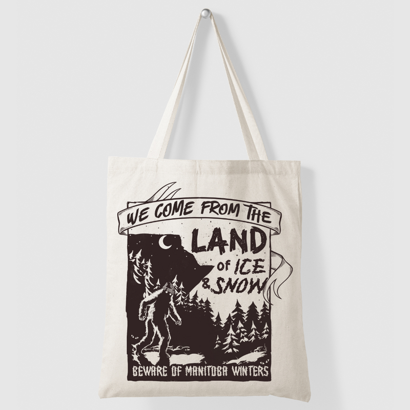Land of Ice and Snow Tote Bag-1