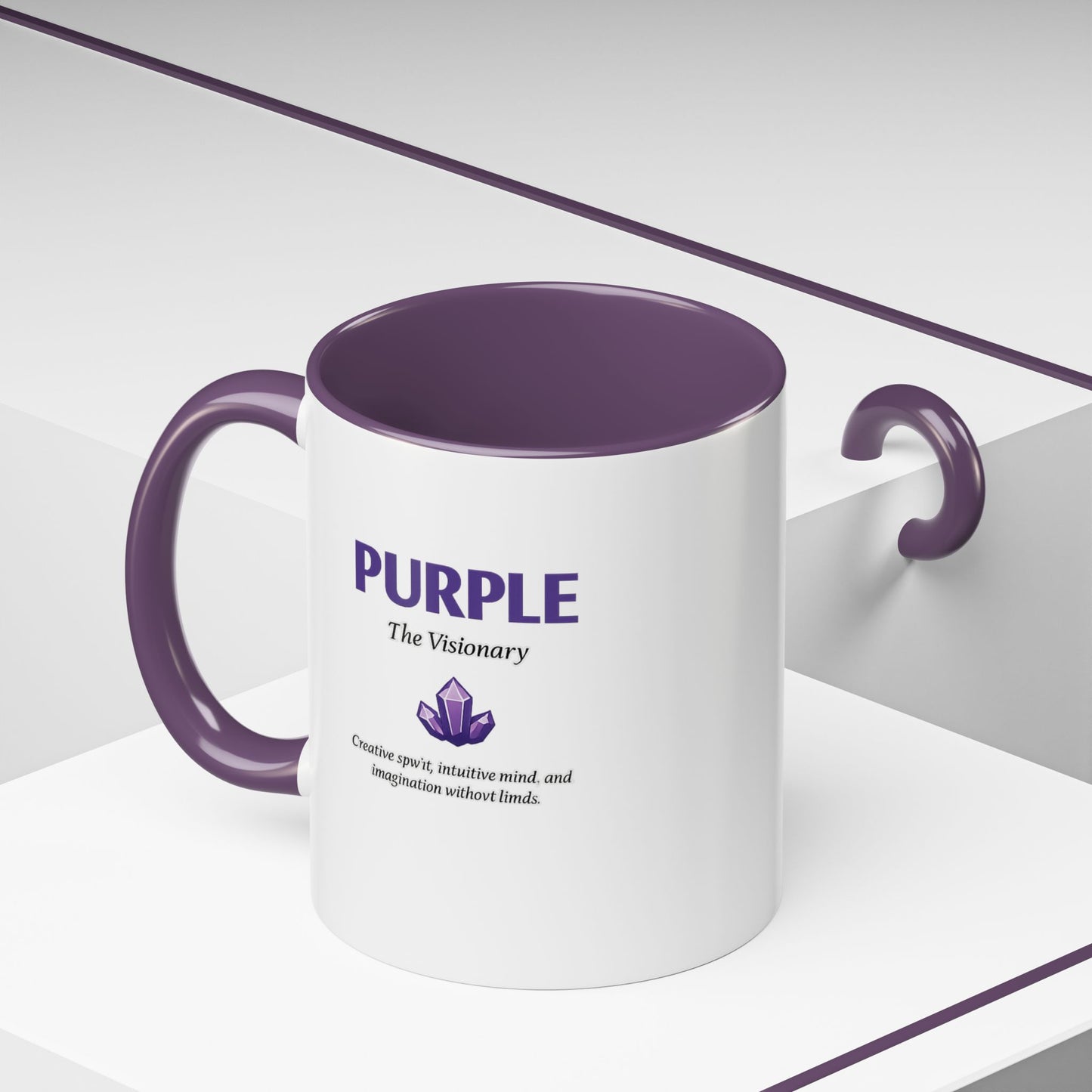 Color Personality Mug Collection - Purple