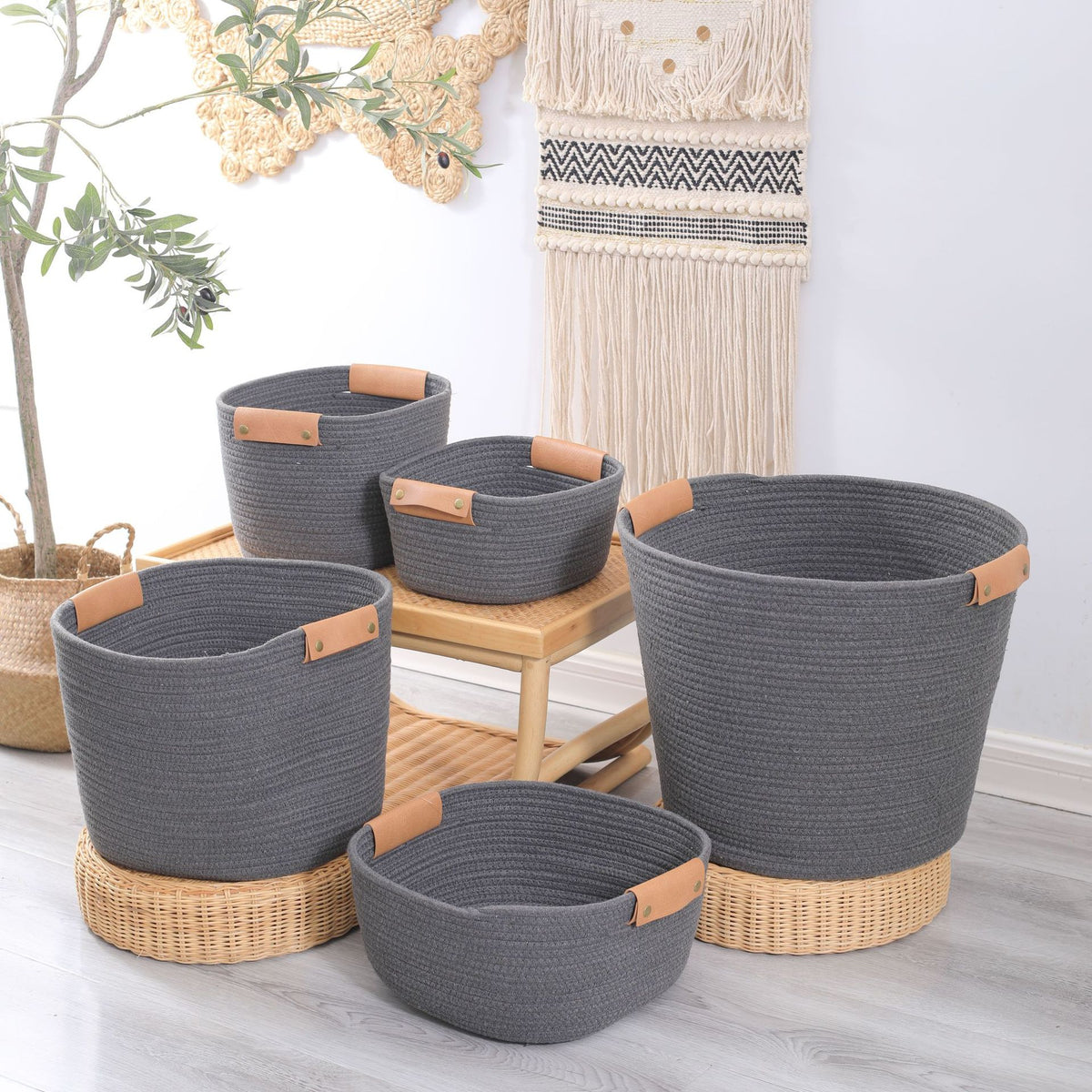 Storage Bucket To Organize Storage Dirty Clothes Basket-3