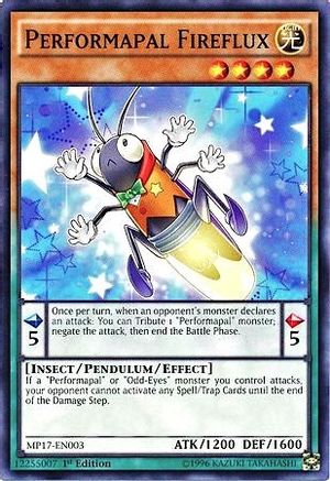 Performapal Fireflux (MP17-EN003) - 2017 Mega-Tins Mega Pack 1st Edition-1