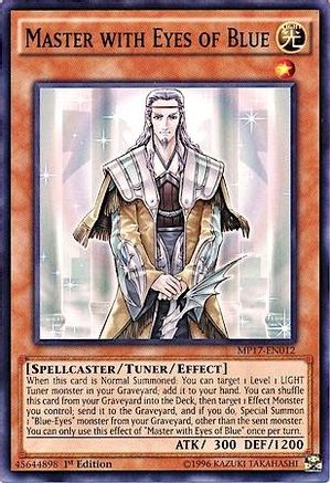 Master with Eyes of Blue (MP17-EN012) - 2017 Mega-Tins Mega Pack 1st Edition-1