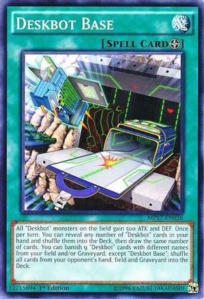 Deskbot Base (MP17-EN036) - 2017 Mega-Tins Mega Pack 1st Edition-1