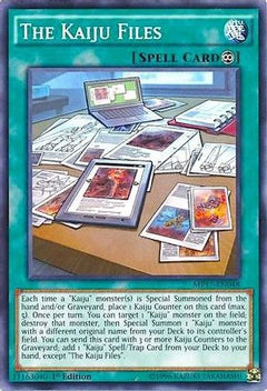 The Kaiju Files (MP17-EN048) - 2017 Mega-Tins Mega Pack 1st Edition-1