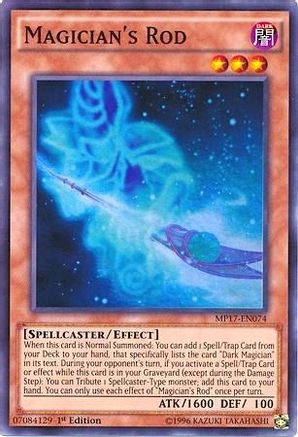 Magician's Rod (MP17-EN074) - 2017 Mega-Tins Mega Pack 1st Edition-1