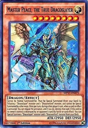 Master Peace, the True Dracoslayer (MP17-EN075) - 2017 Mega-Tins Mega Pack 1st Edition-1