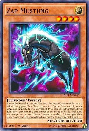 Zap Mustung (MP17-EN087) - 2017 Mega-Tins Mega Pack 1st Edition-1